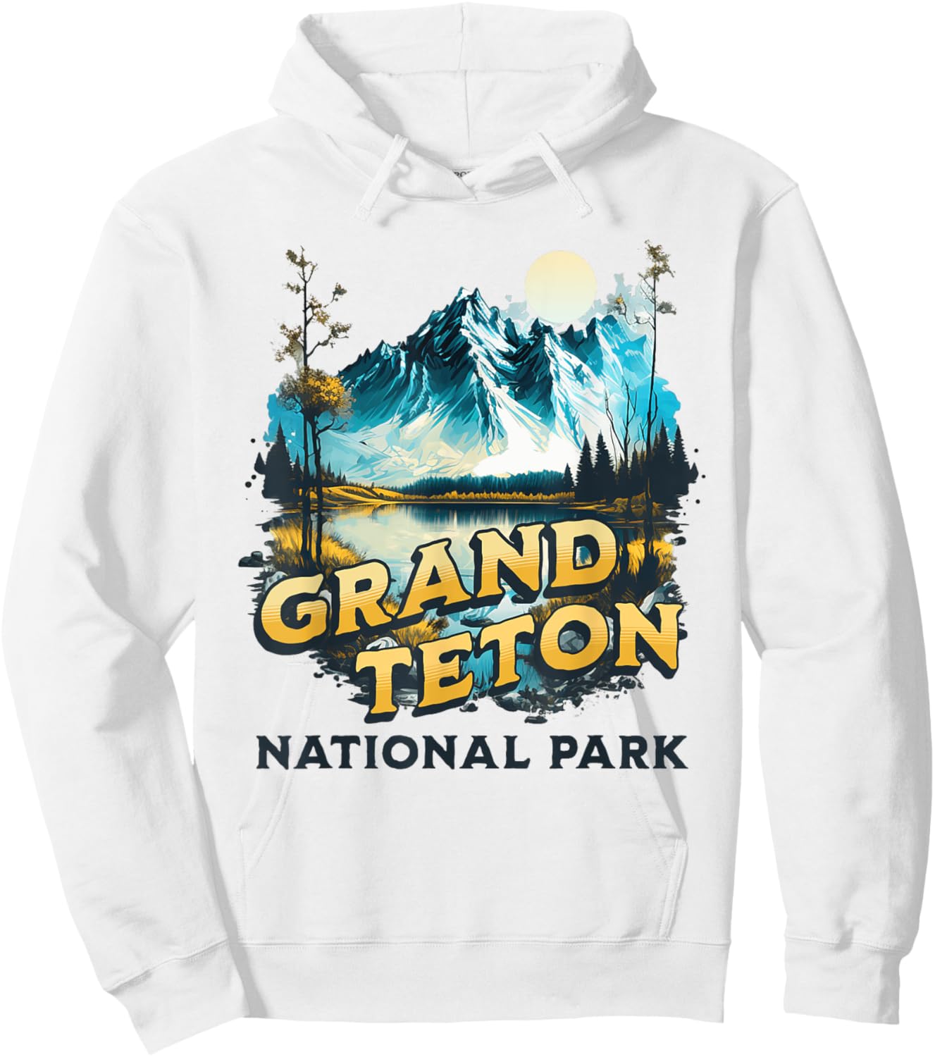 Grand Teton Hoodie - Hoodie | White