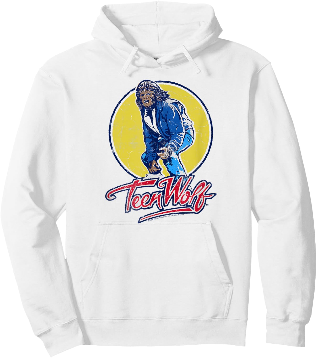 Teen Wolf Rockin Teen Wolf Hoodie - Hoodie | White