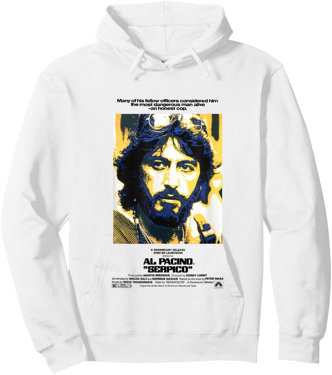 Serpico The Most Dangerous Man Alive An Honest Cop Hoodie - Hoodie | White