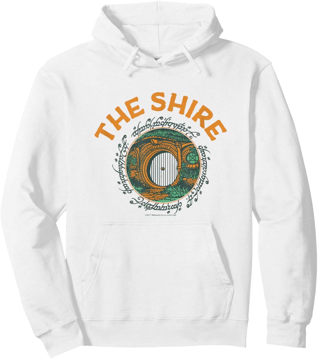 The Lord of the Rings The Shire Hobbit Hole Entrance Hoodie - Hoodie | White
