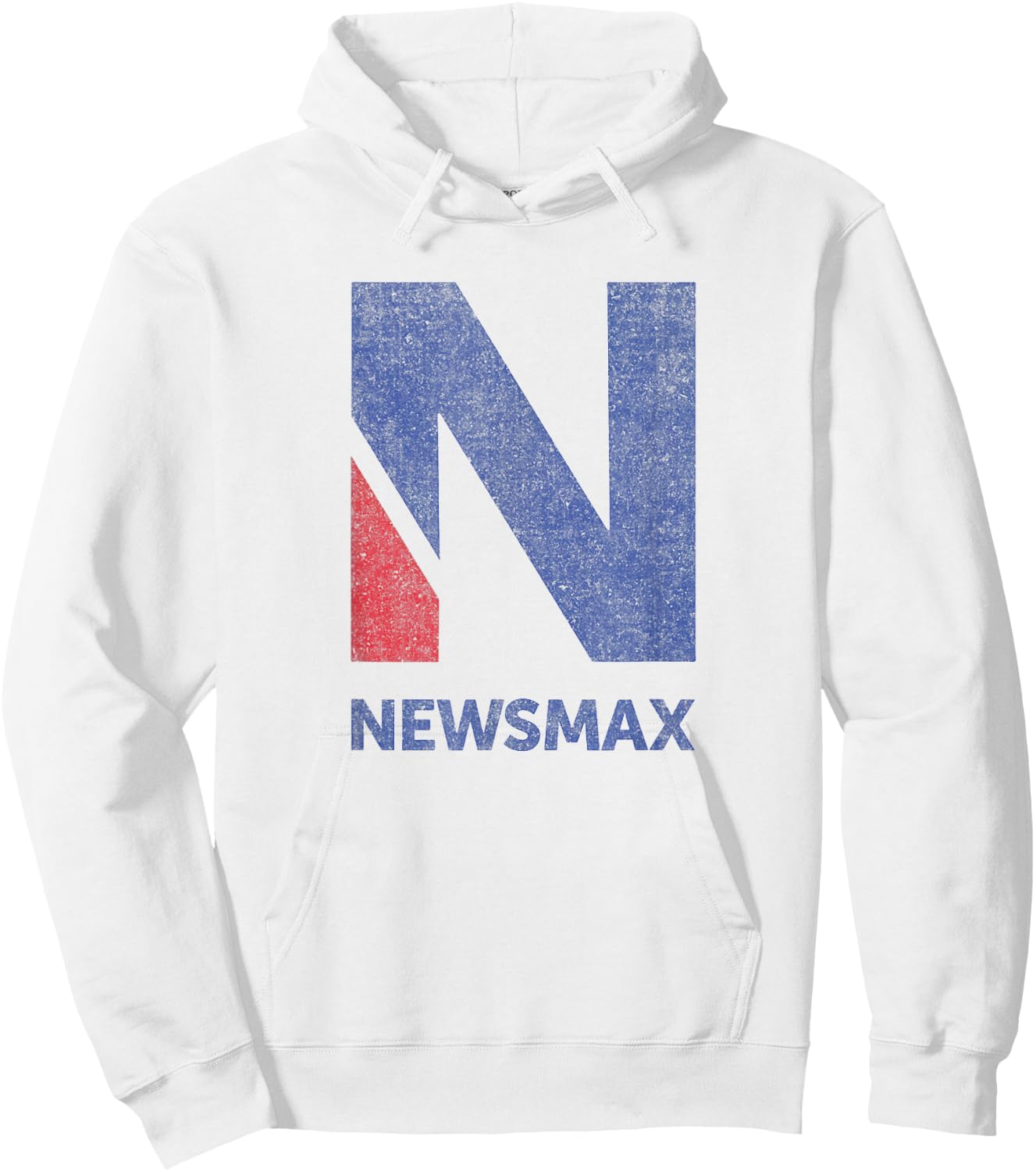 Newsmax - Health, Personal Finance, Faith And Freedom News Hoodie - Hoodie | White