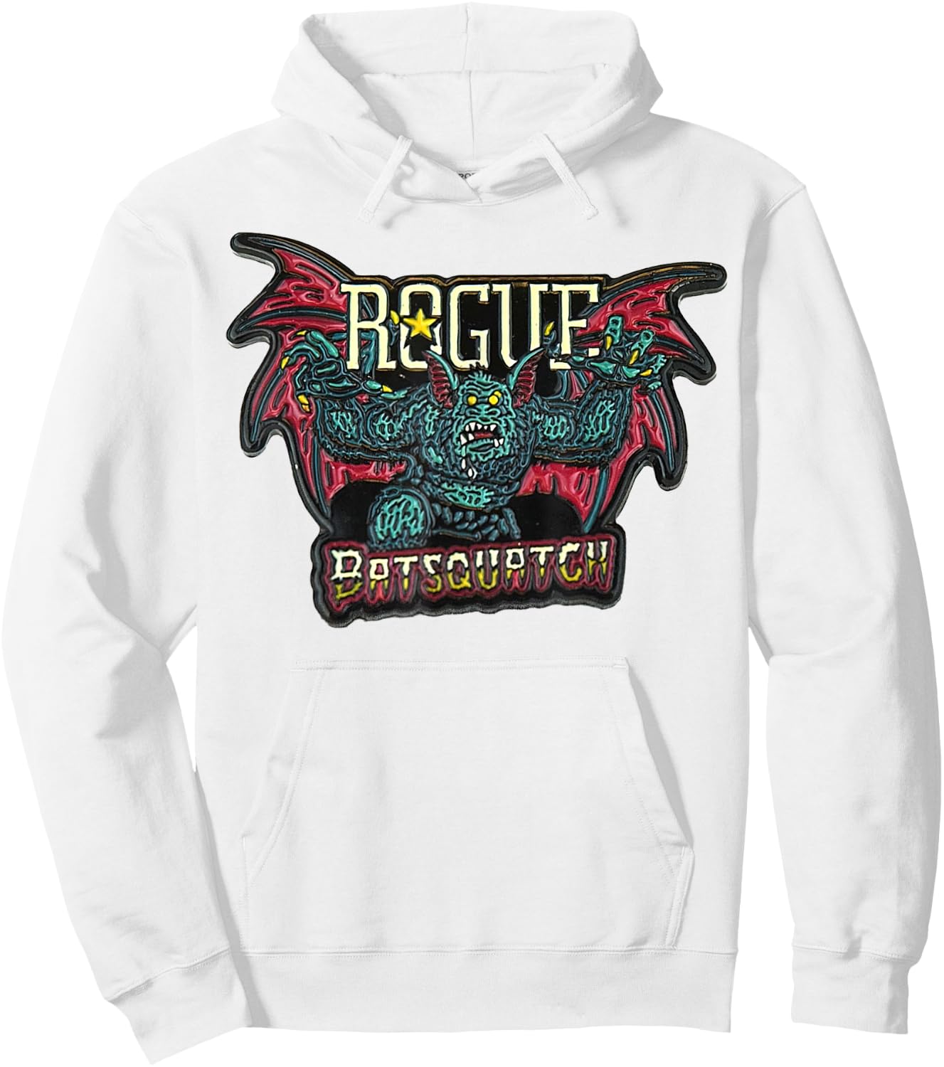 Rogue Ale Batsquatch Hoodie - Hoodie | White