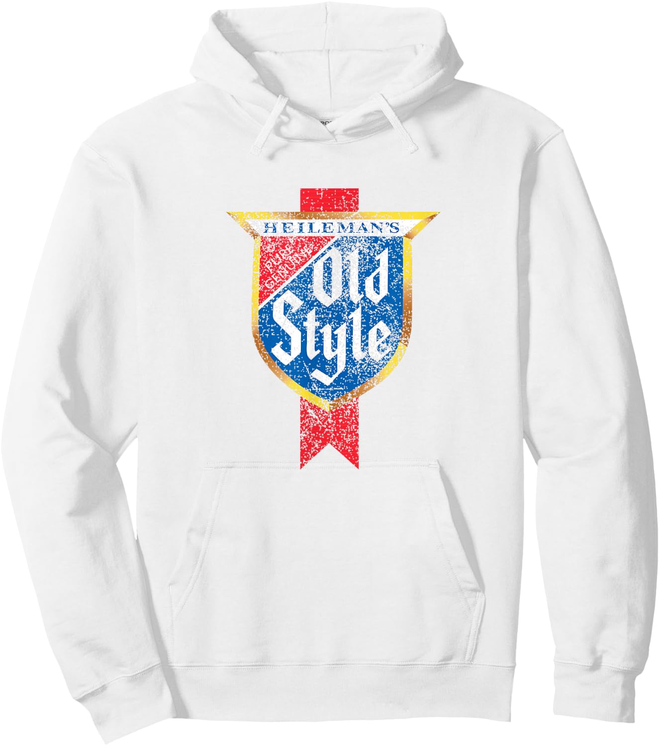 Heileman's Old Style Beer Classic Hoodie - Hoodie | White