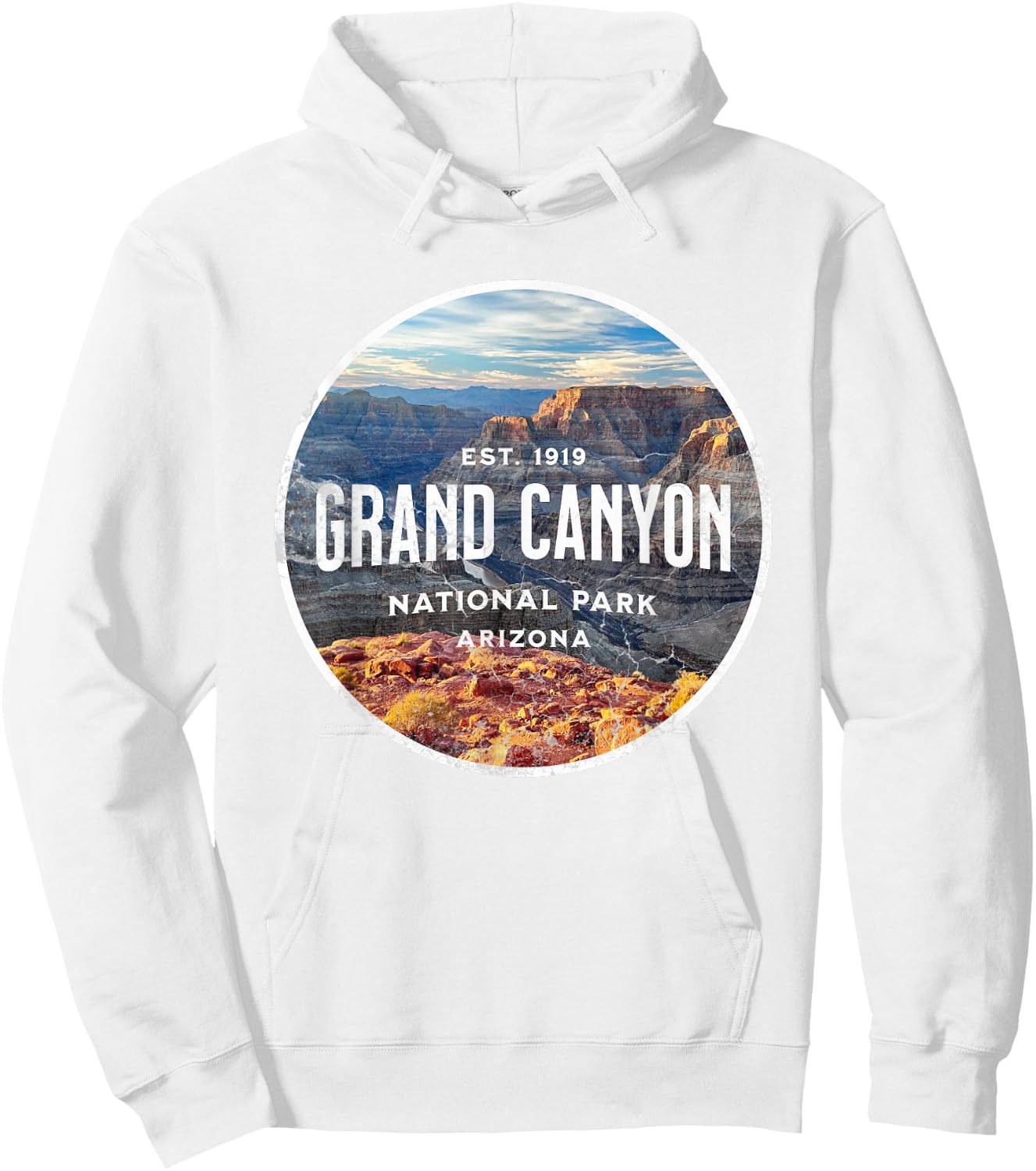 Grand Canyon National Park Hoodie - Hoodie | White