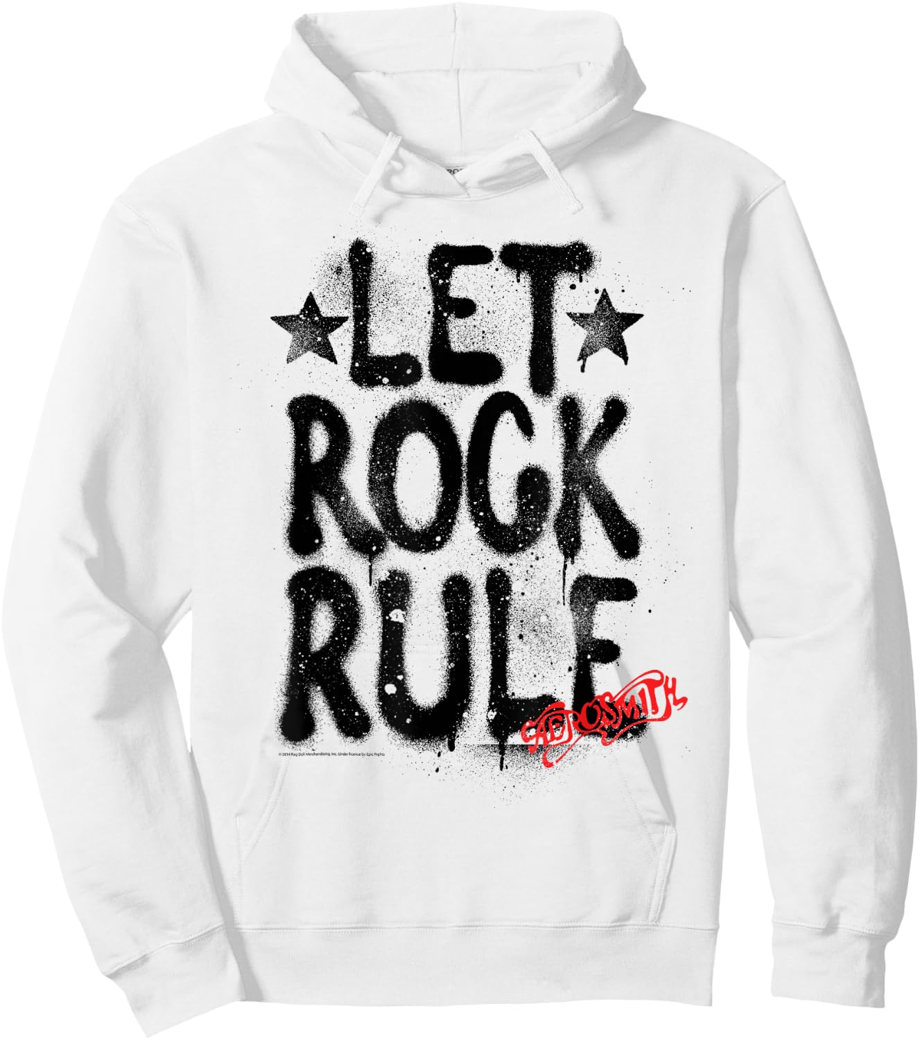 Aerosmith - Let Rock Rule Hoodie - Hoodie | White