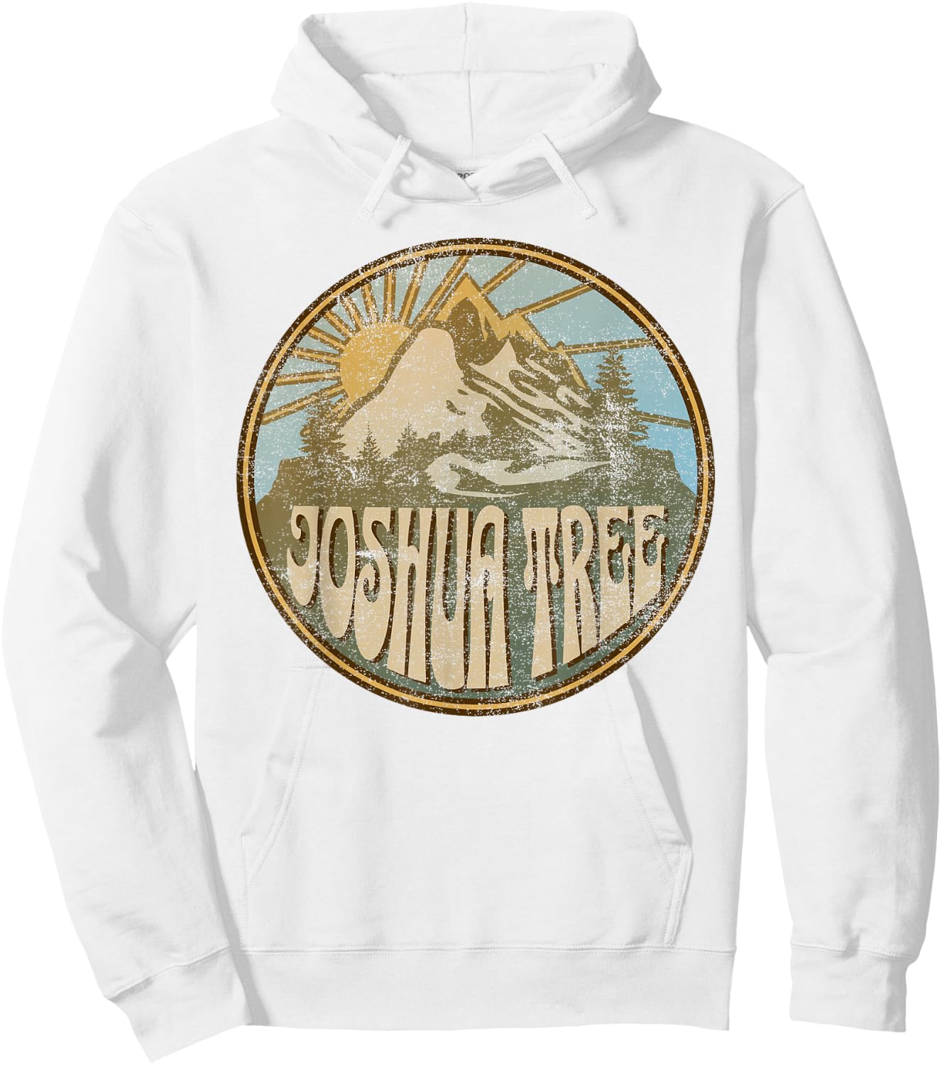 Joshua Tree National Park Hoodie - Hoodie | White