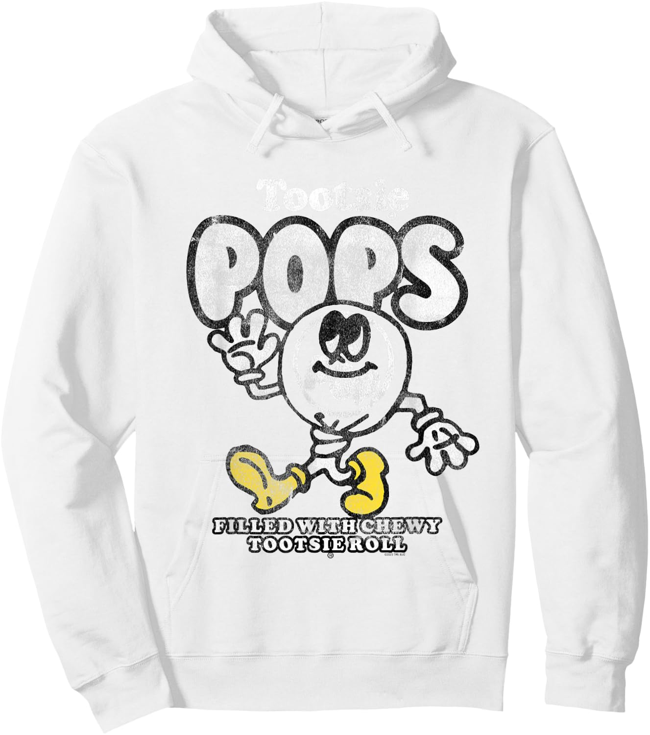Tootsie Roll Walking Tootsie Pop Sucker Candy Hoodie - Hoodie | White