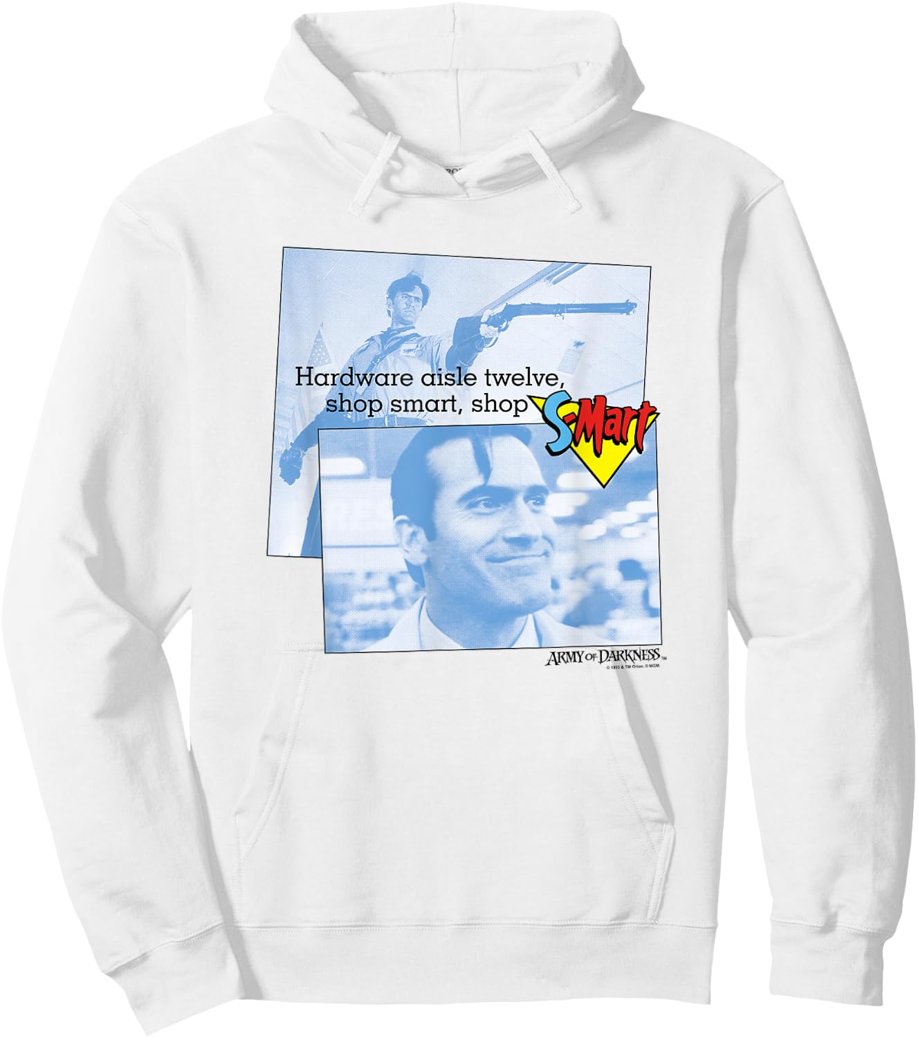 Army of Darkness Shop S Mart Hoodie - Hoodie | White
