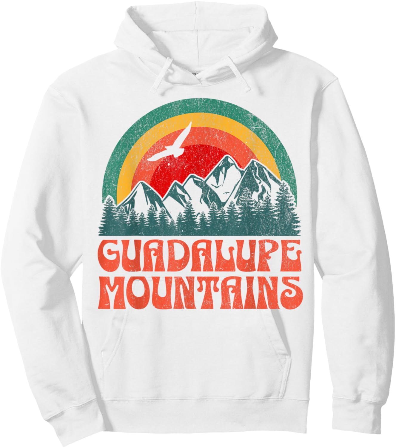 Guadalupe Mountains National Park Hoodie - Hoodie | White