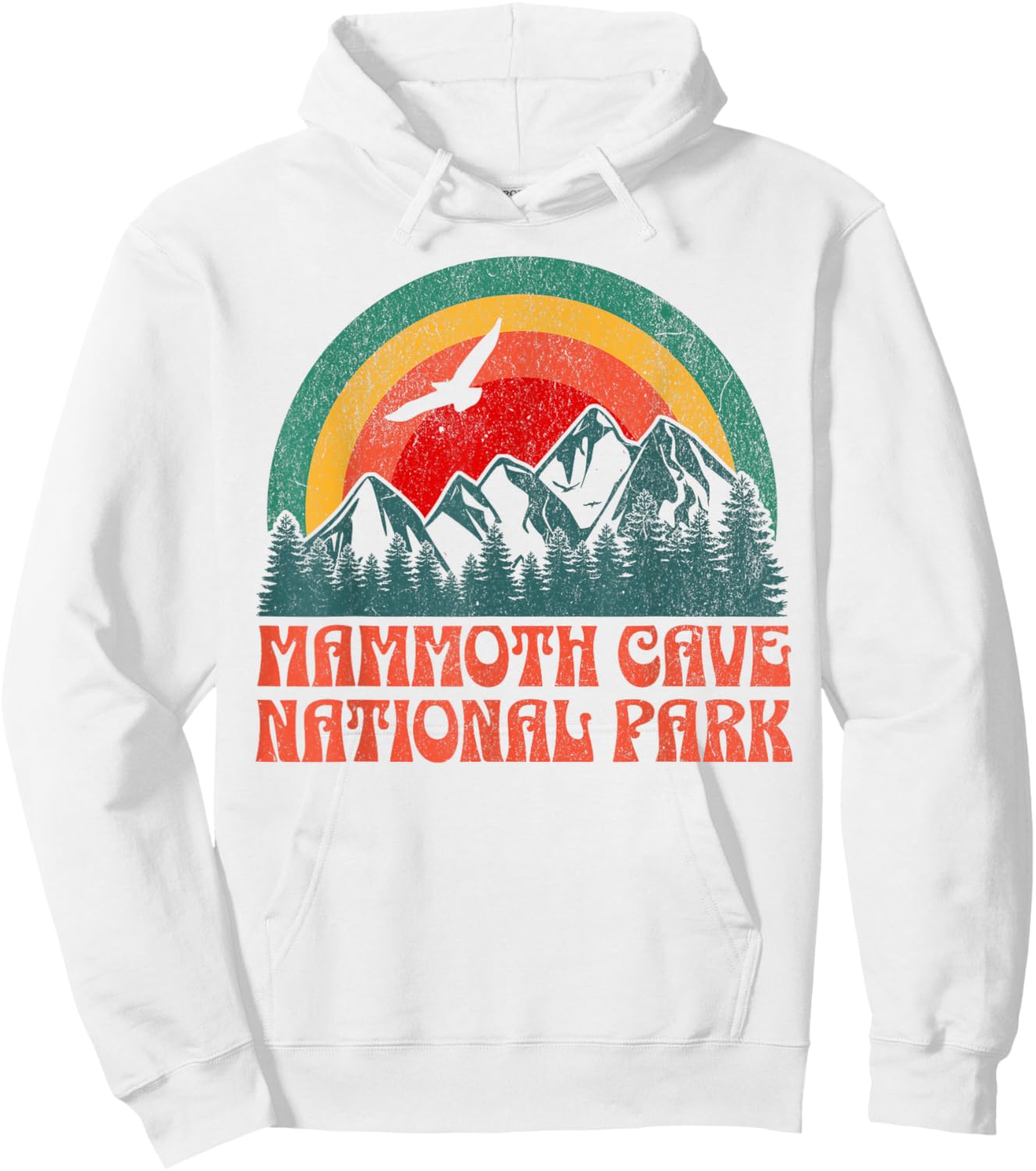 Mammoth Cave National Park Hoodie - Hoodie | White