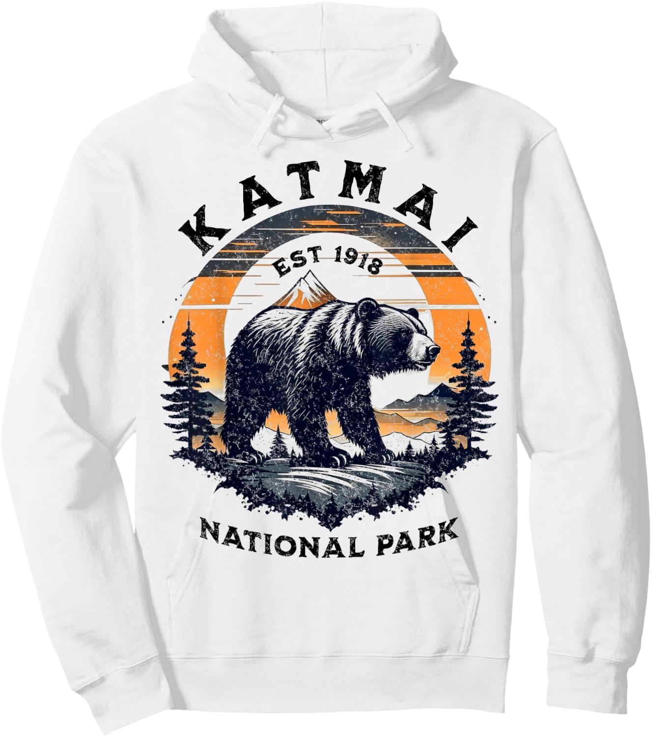 Katmai National Park Hoodie - Hoodie | White