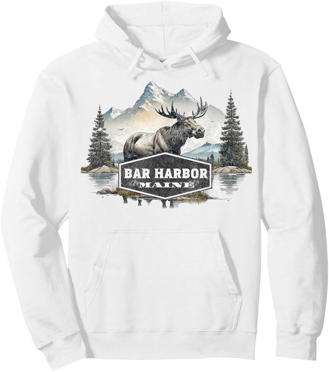 Bar Harbor Hoodie - Hoodie | White