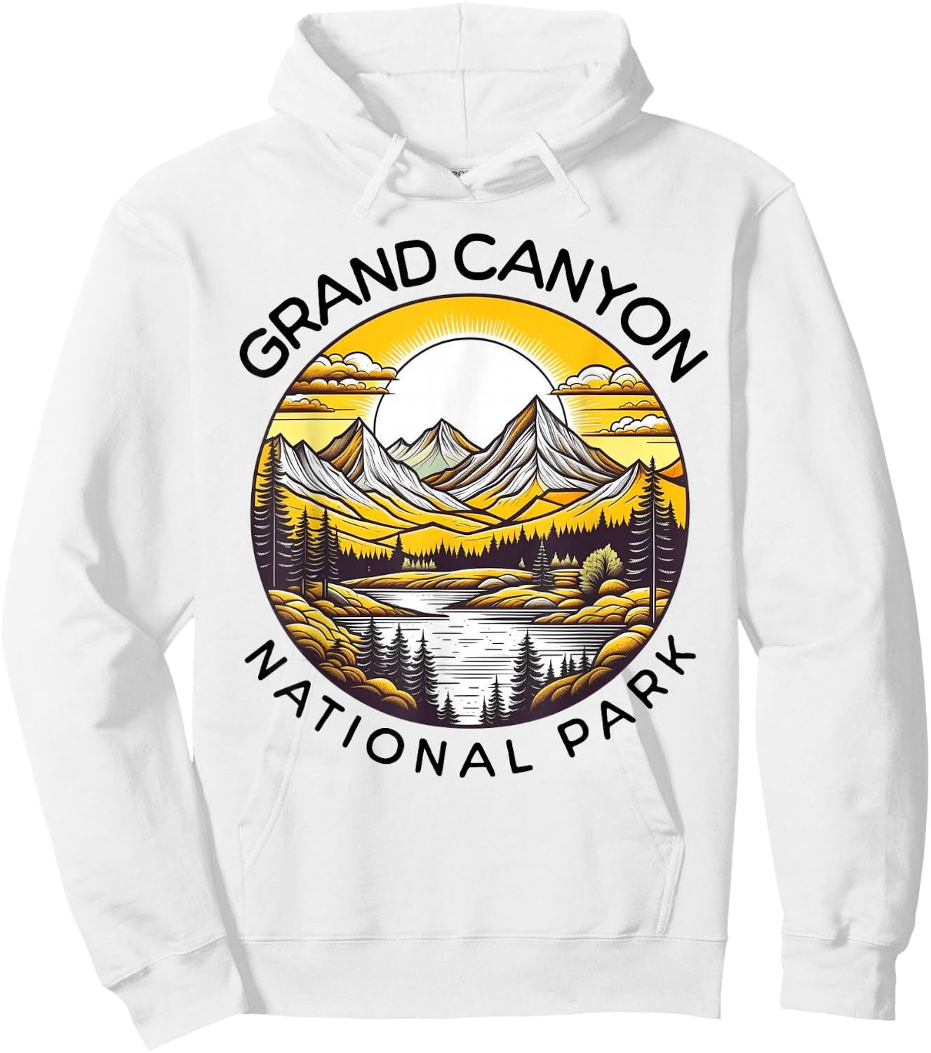 Grand Canyon National Park Hoodie - Hoodie | White