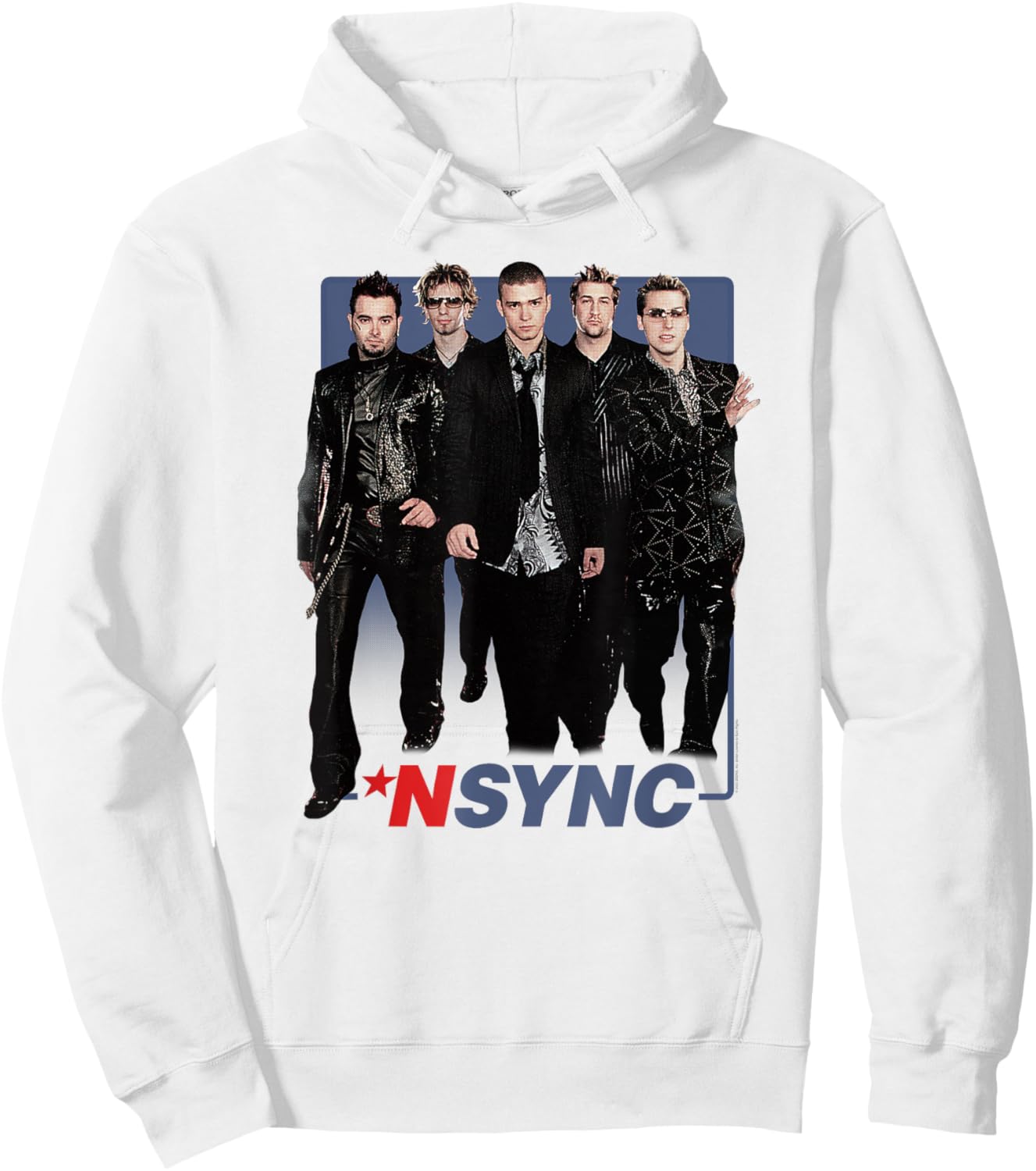 NSYNC Official Two Of Us Hoodie - Hoodie | White