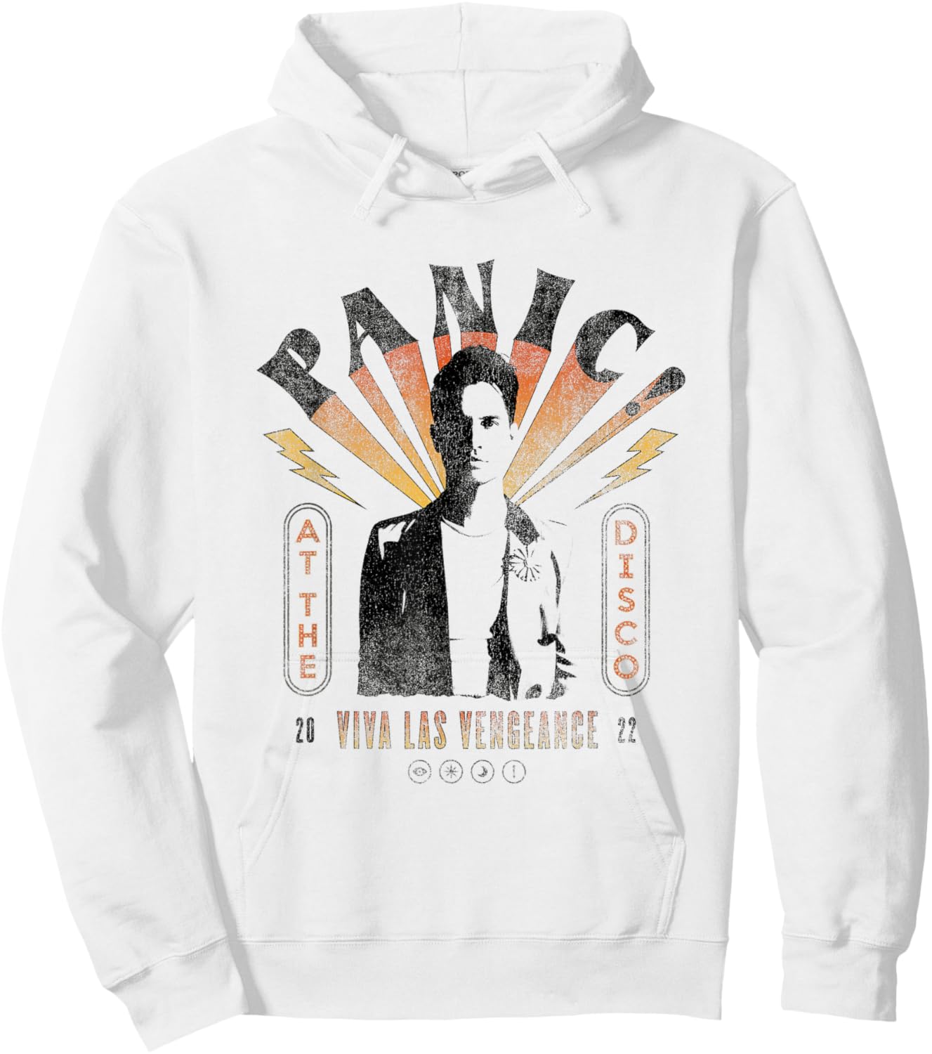 Panic! At The Disco - Viva Las Vengeance Portrait Hoodie - Hoodie | White