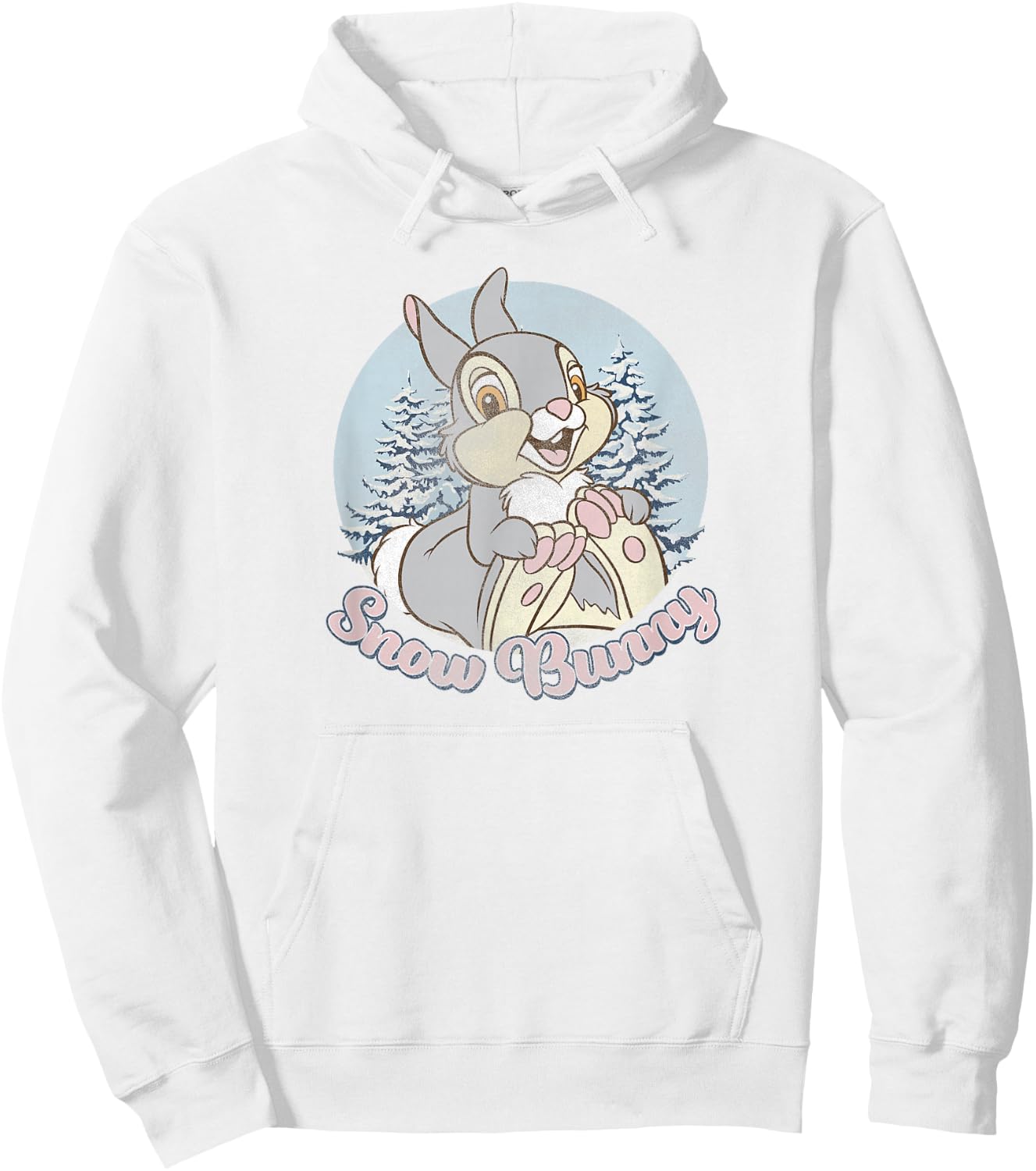 Disney Bambi Thumper Christmas Snow Bunny Hoodie - Hoodie | White