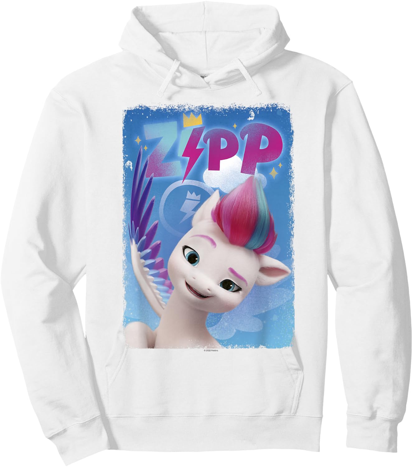 My Little Pony: A New Generation Zipp Storm Poster Hoodie - Hoodie | White