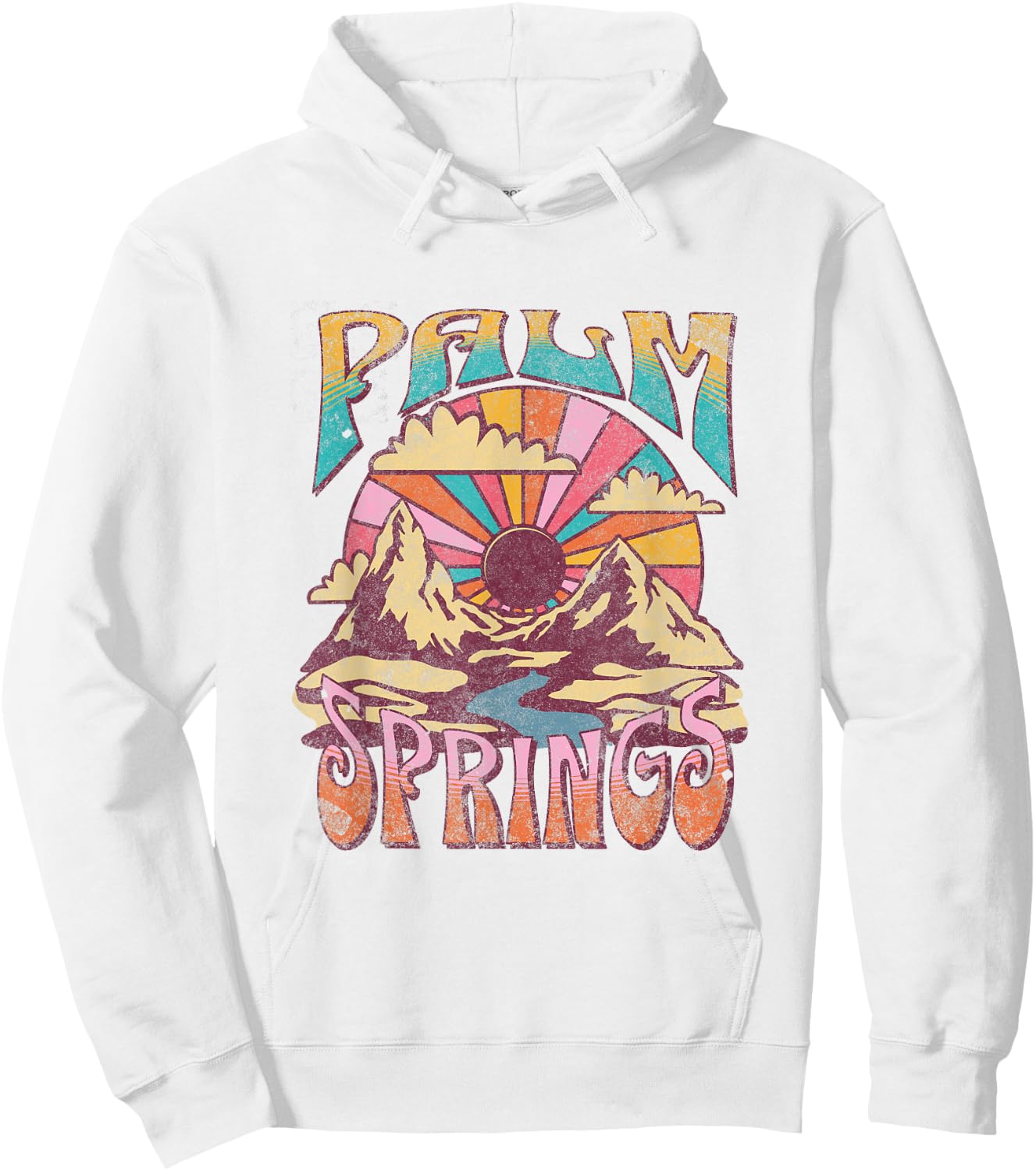 Palm Springs Hoodie - Hoodie | White