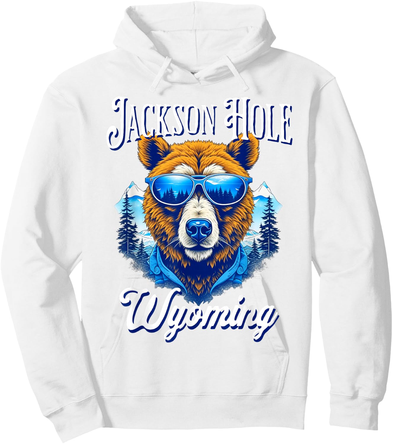 Jackson Hole Hoodie - Hoodie | White