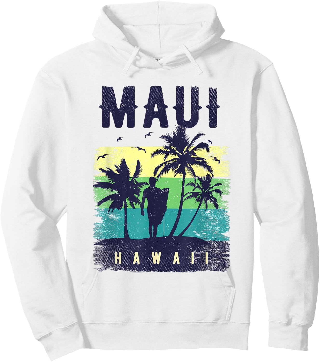 Maui Hawaii Shirt Maui Surfer Women Maui Hoodie - Hoodie | White