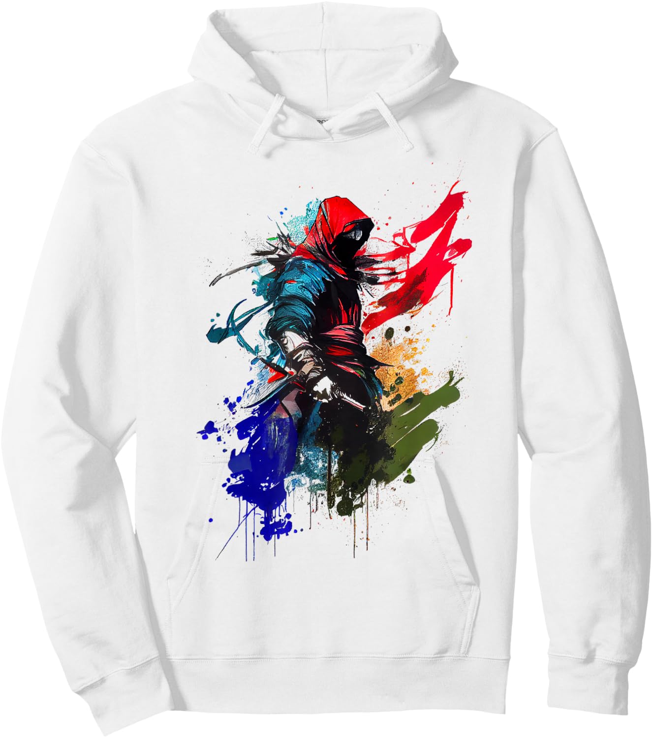 Samurai Ronin Hoodie - Hoodie | White