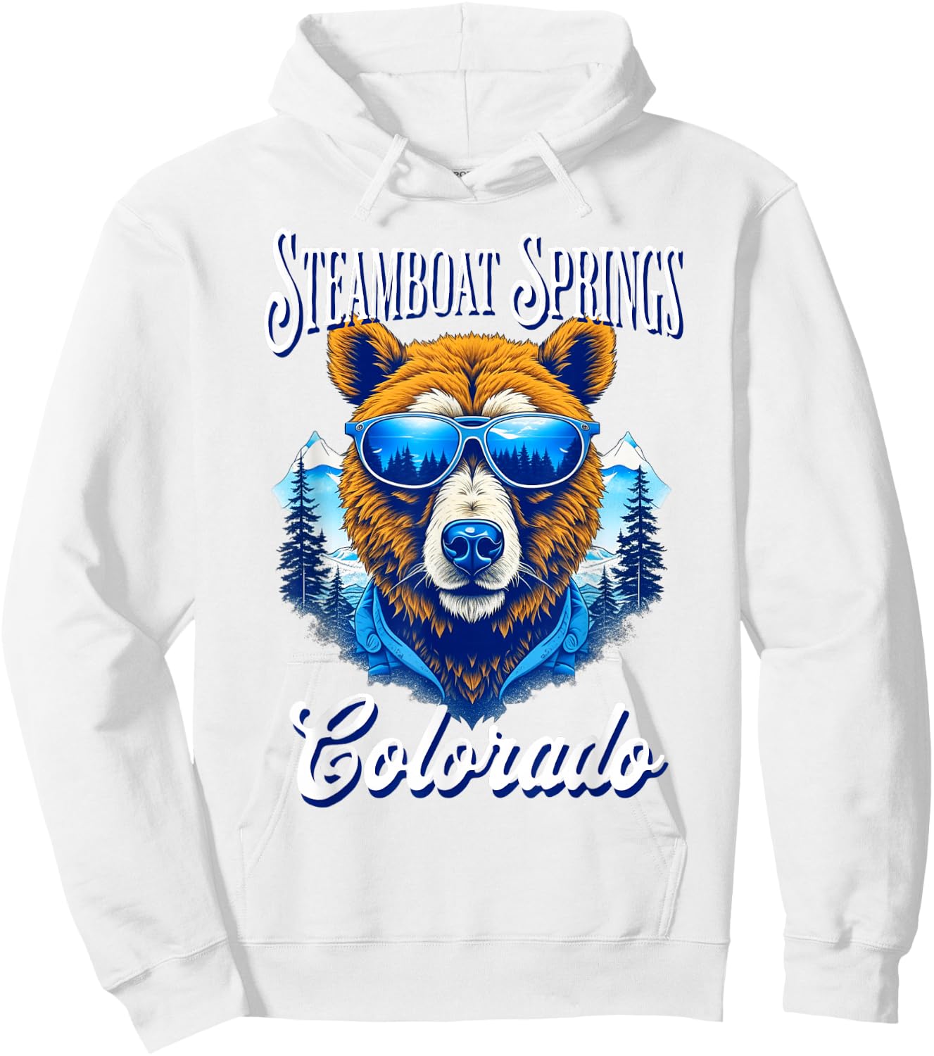 Steamboat Springs Hoodie - Hoodie | White