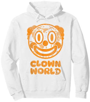 Clown World Funny Cynical Hoodie - Hoodie | White