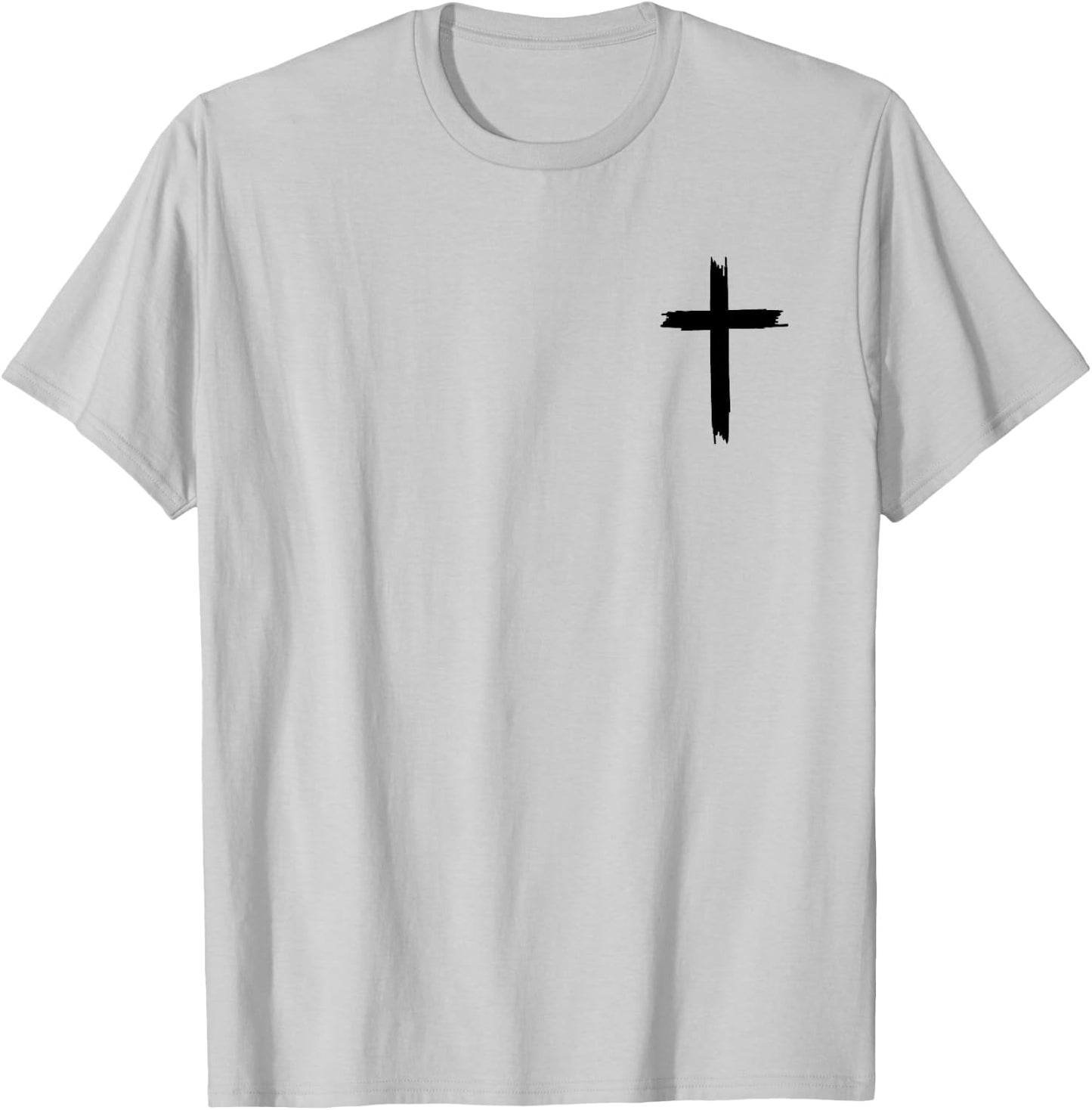 Christian Jesus Died For Me Now I Live Bible Verse T-Shirt - T-Shirt | Ash