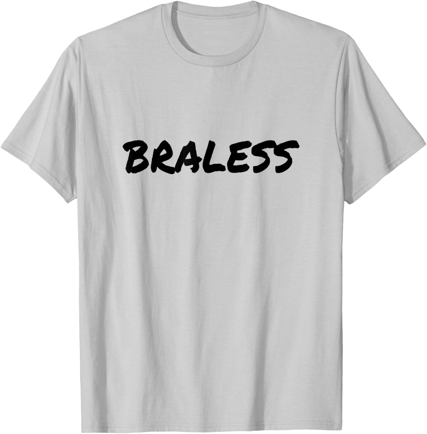 Braless Feminist Empowerment Free The Nip Go Braless Women T-Shirt - T-Shirt | Ash