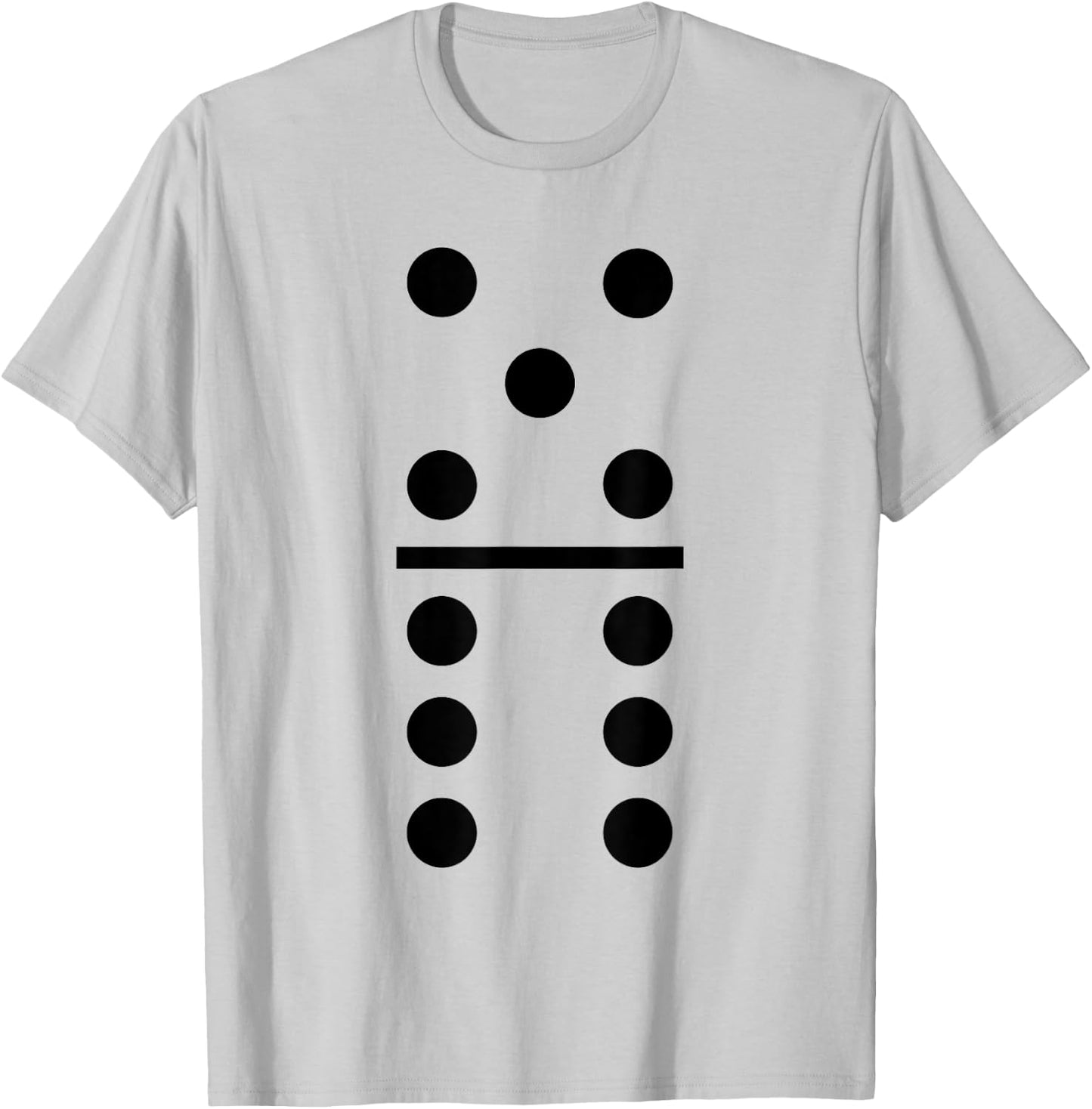 Dominoes Costume Women Domino Halloween Costume T-Shirt - T-Shirt | Ash