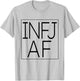 INFJ Pride INFJ AF T-Shirt - T-Shirt | Ash