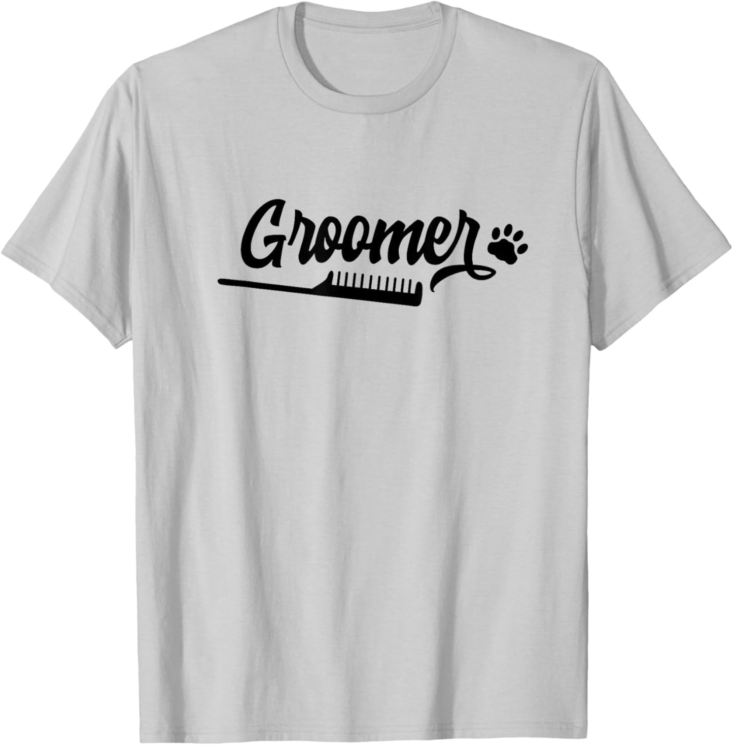Groomer Grooming Salon Dog Animal Women T-Shirt - T-Shirt | Ash