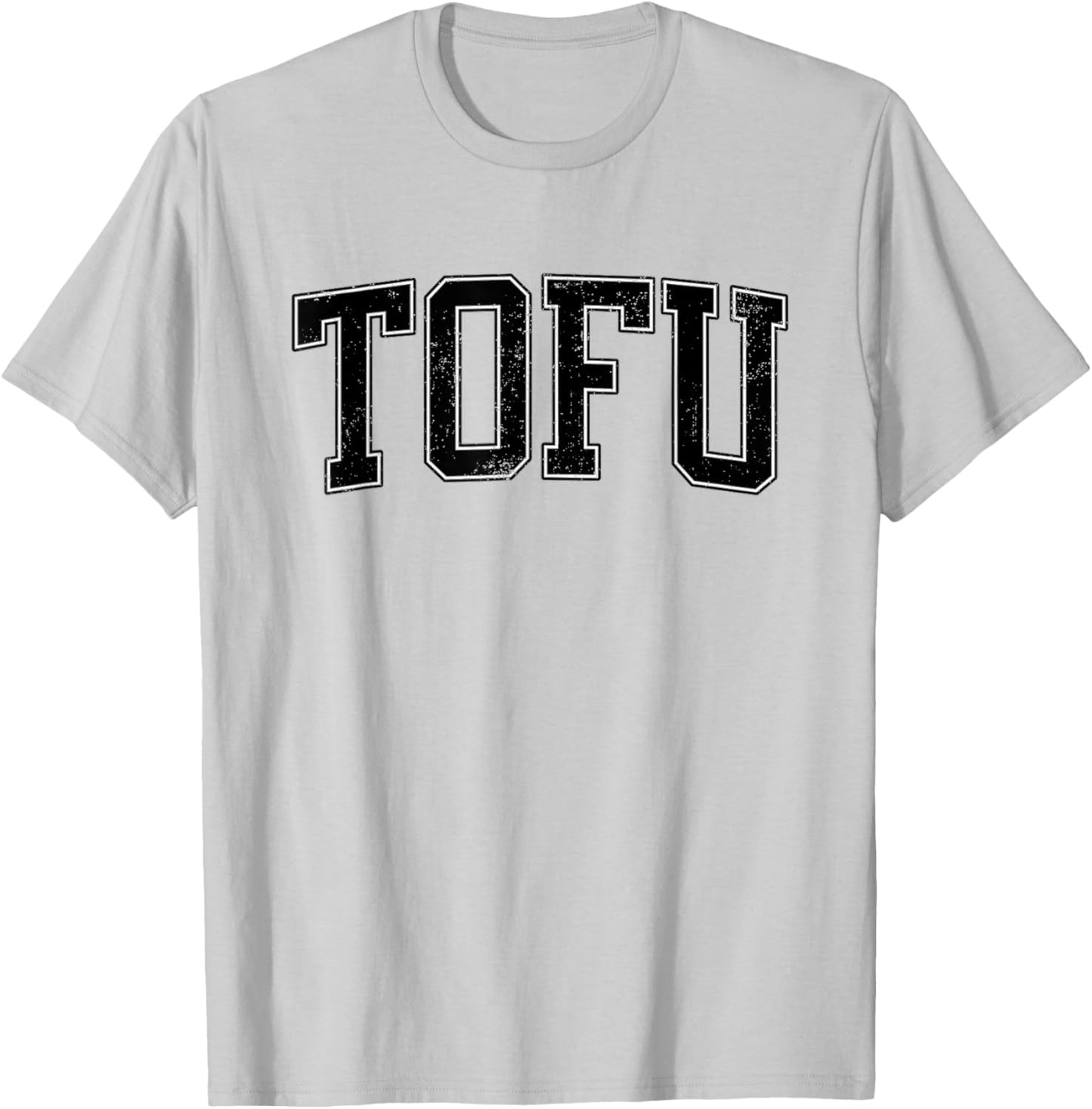 Tofu College Vegan T-Shirt - T-Shirt | Ash