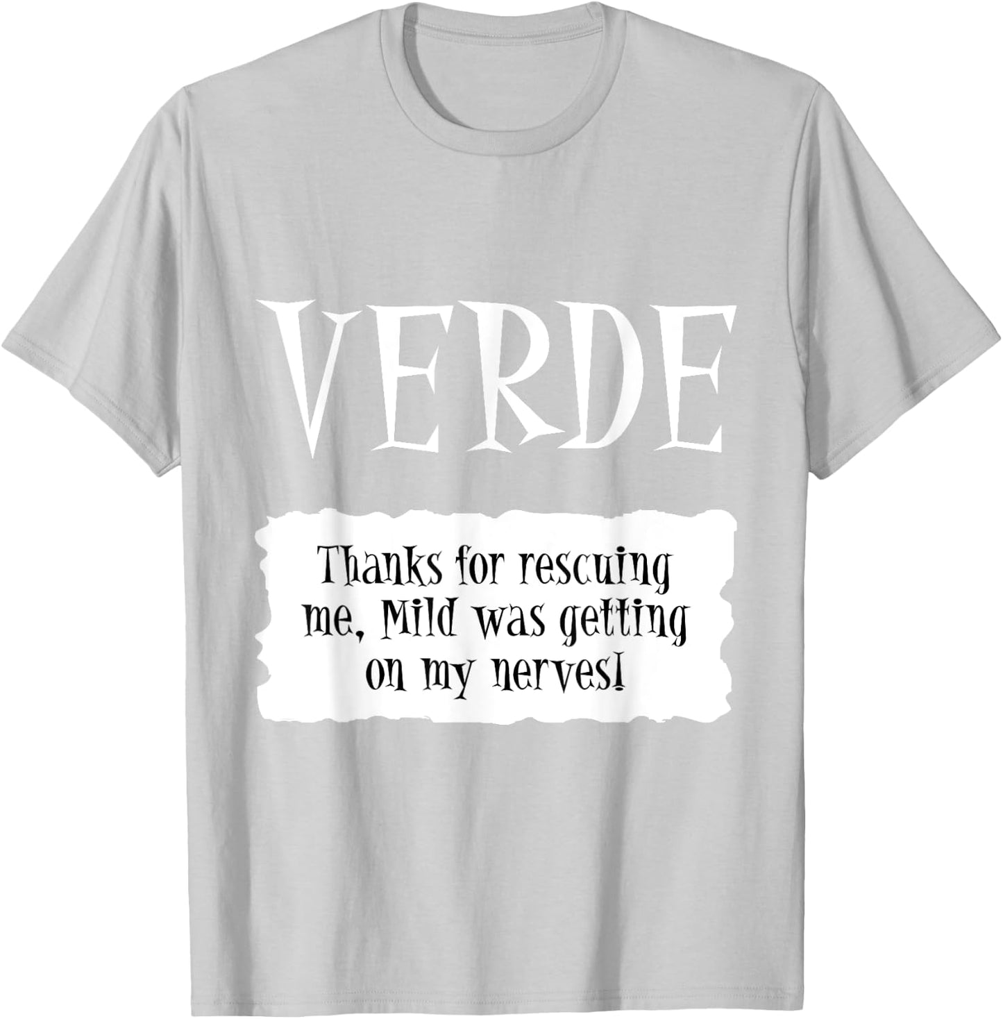 VERDE - Hot Packet Halloween Taco Costume DIY Easy Uniform T-Shirt - T-Shirt | Ash