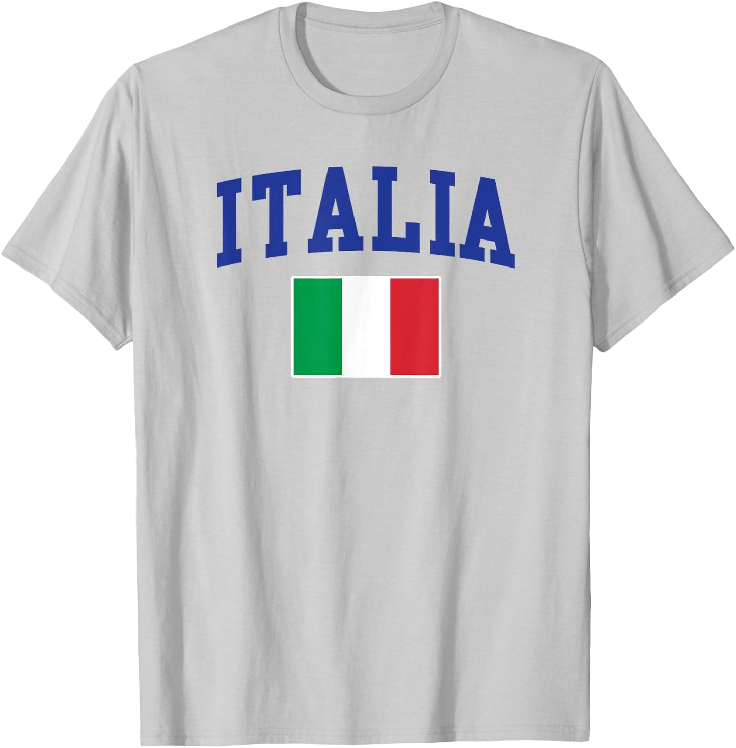 Italia Flag Italy Italiano Italian Family Novelty Souvenir T-Shirt - T-Shirt | Ash