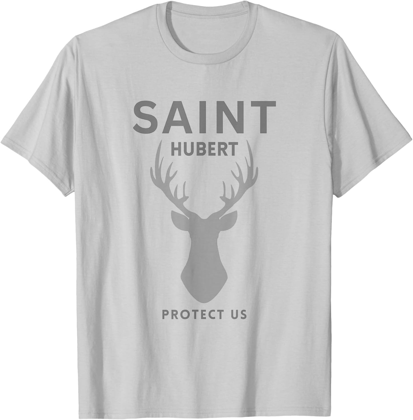 Saint Hubert Hunting T-Shirt - T-Shirt | Ash