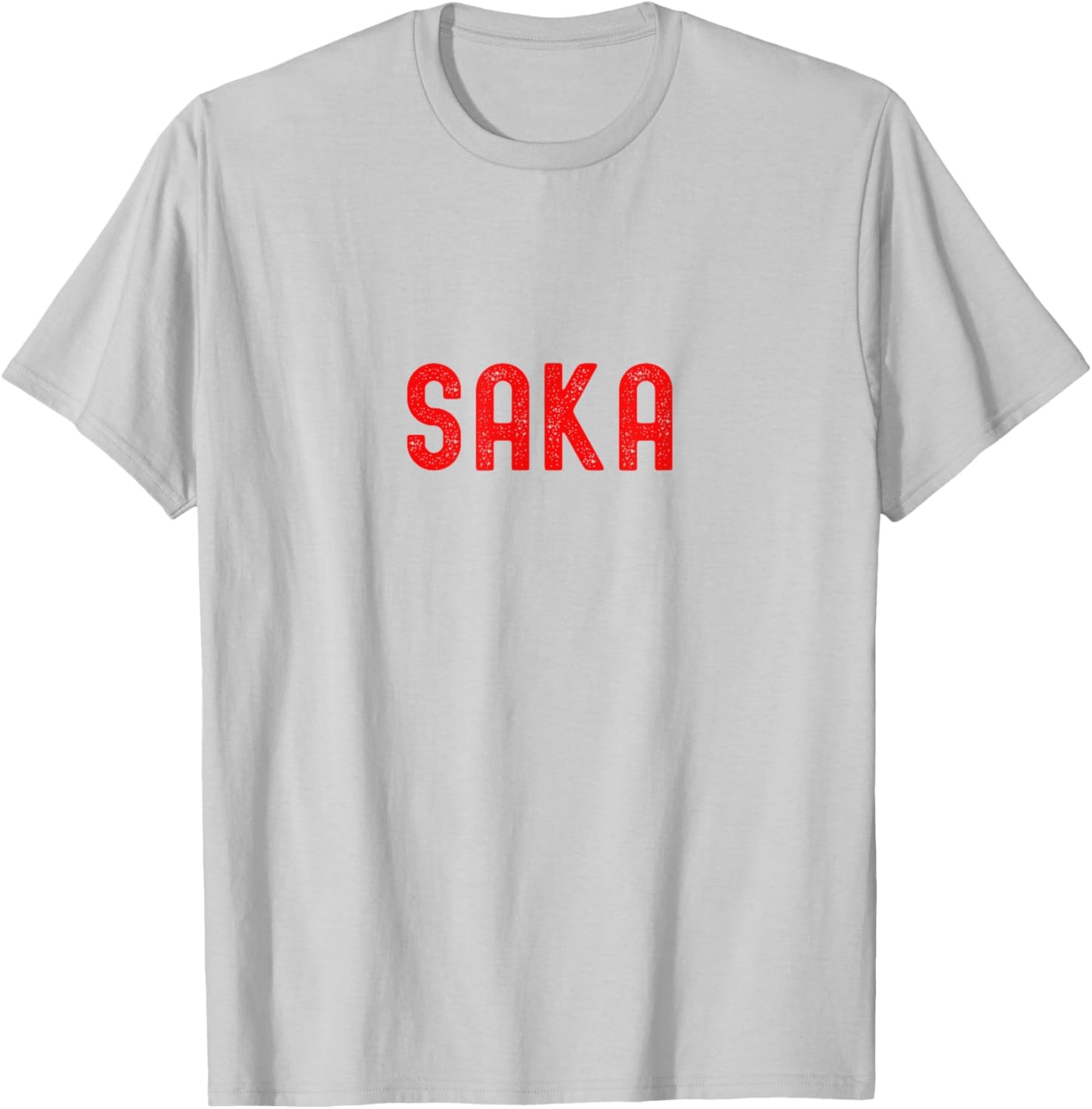 Saka Fan Football Love England T-Shirt - T-Shirt | Ash