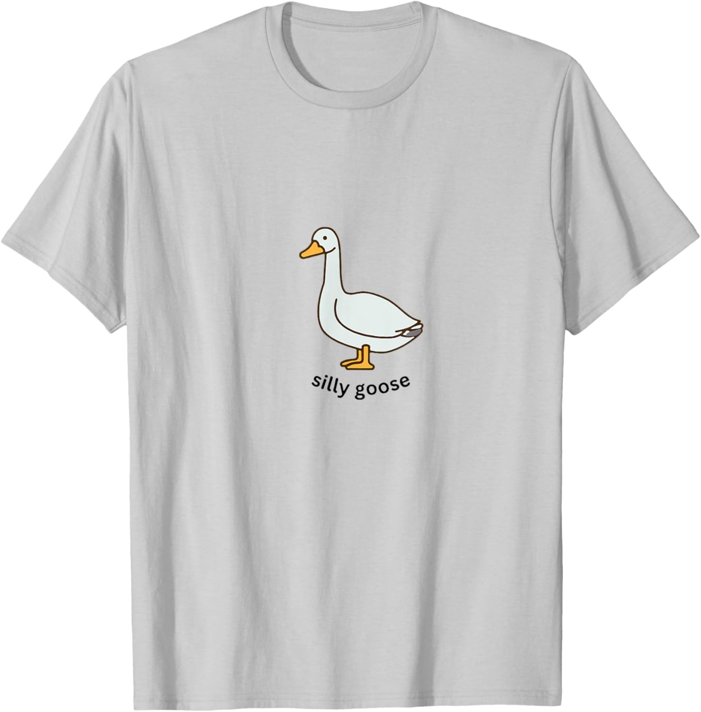 Silly Goose T-Shirt - T-Shirt | Ash