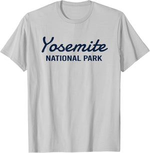 Yosemite National Park - Throwback Design - Classic T-Shirt - T-Shirt | Ash