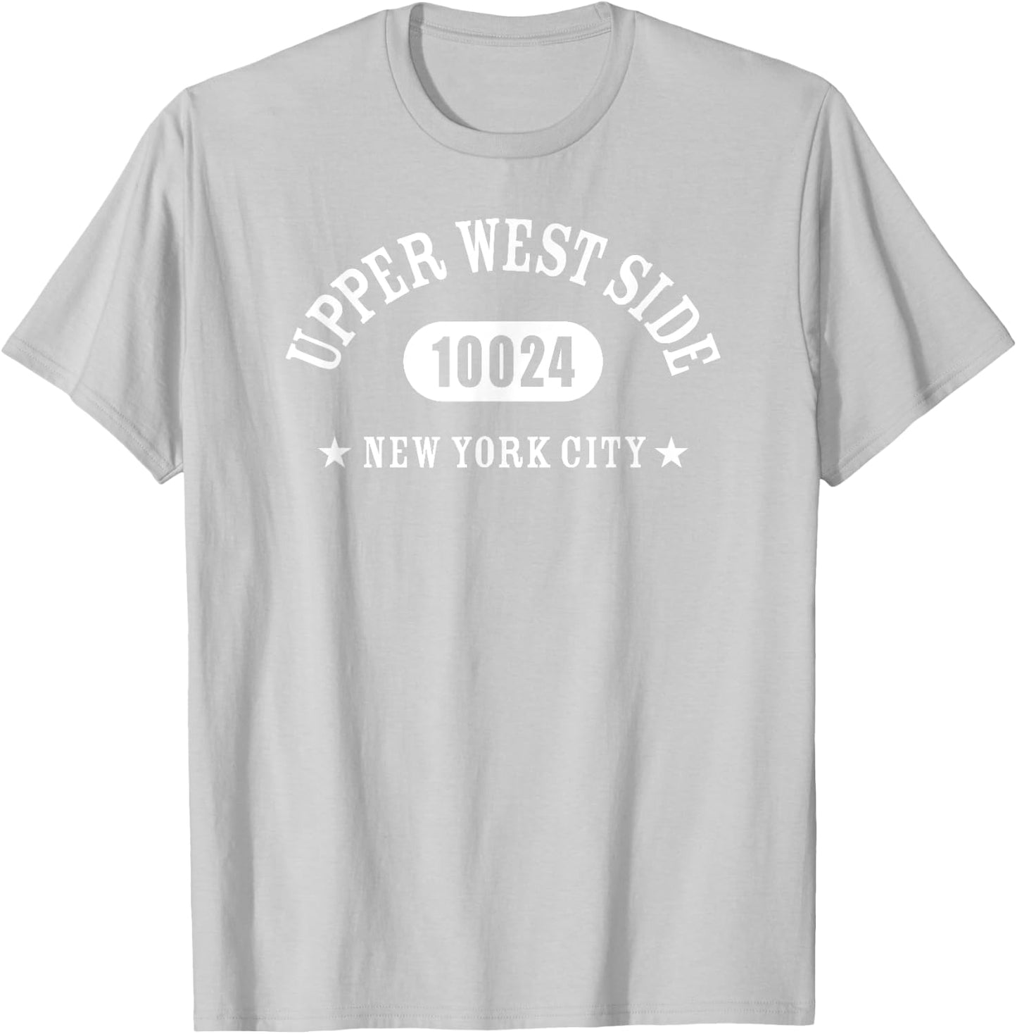UPPER WEST SIDE 10024 NEW YORK CITY / NYC Athletic Design T-Shirt - T-Shirt | Ash