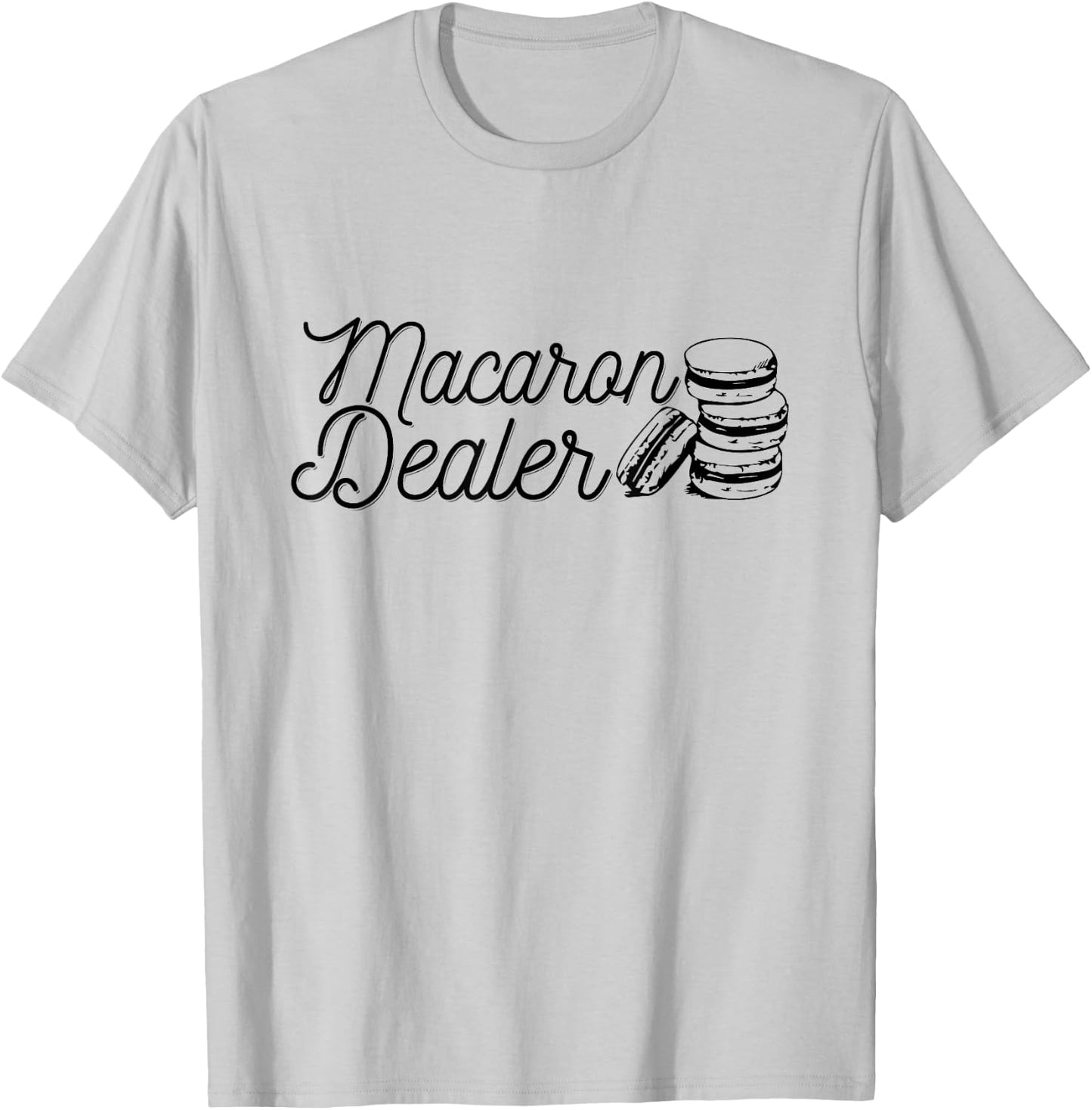 Macaron Dealer Design for a Macaron fan T-Shirt - T-Shirt | Ash