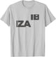 Ibiza Large Text T-Shirt - T-Shirt | Ash