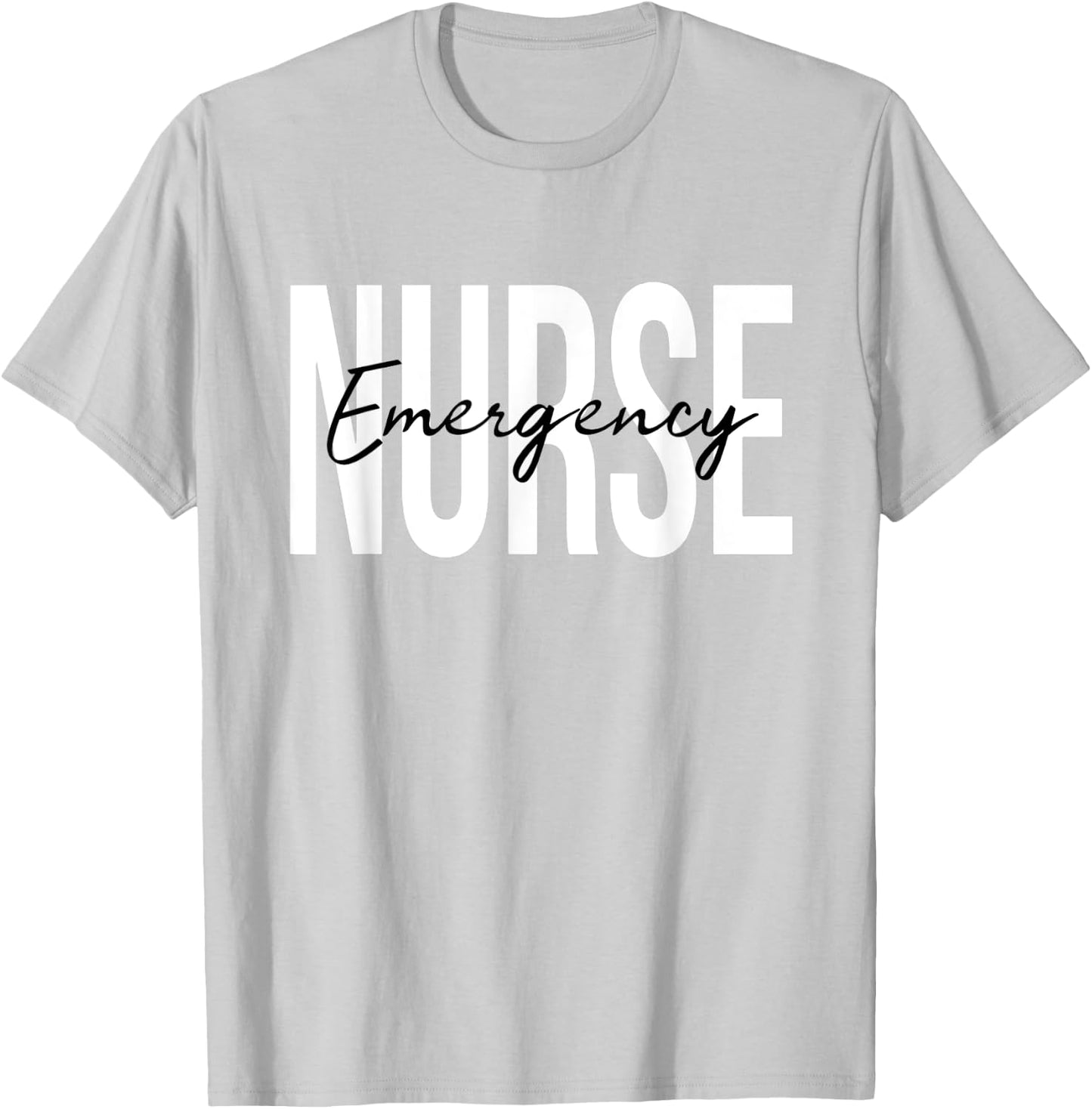 Emergency Nurse Room Registered Nurse ER Nurse T-Shirt - T-Shirt | Ash
