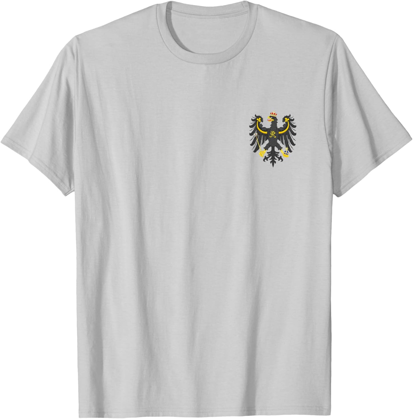 Prussia Eagle Arms Flag T-Shirt - T-Shirt | Ash