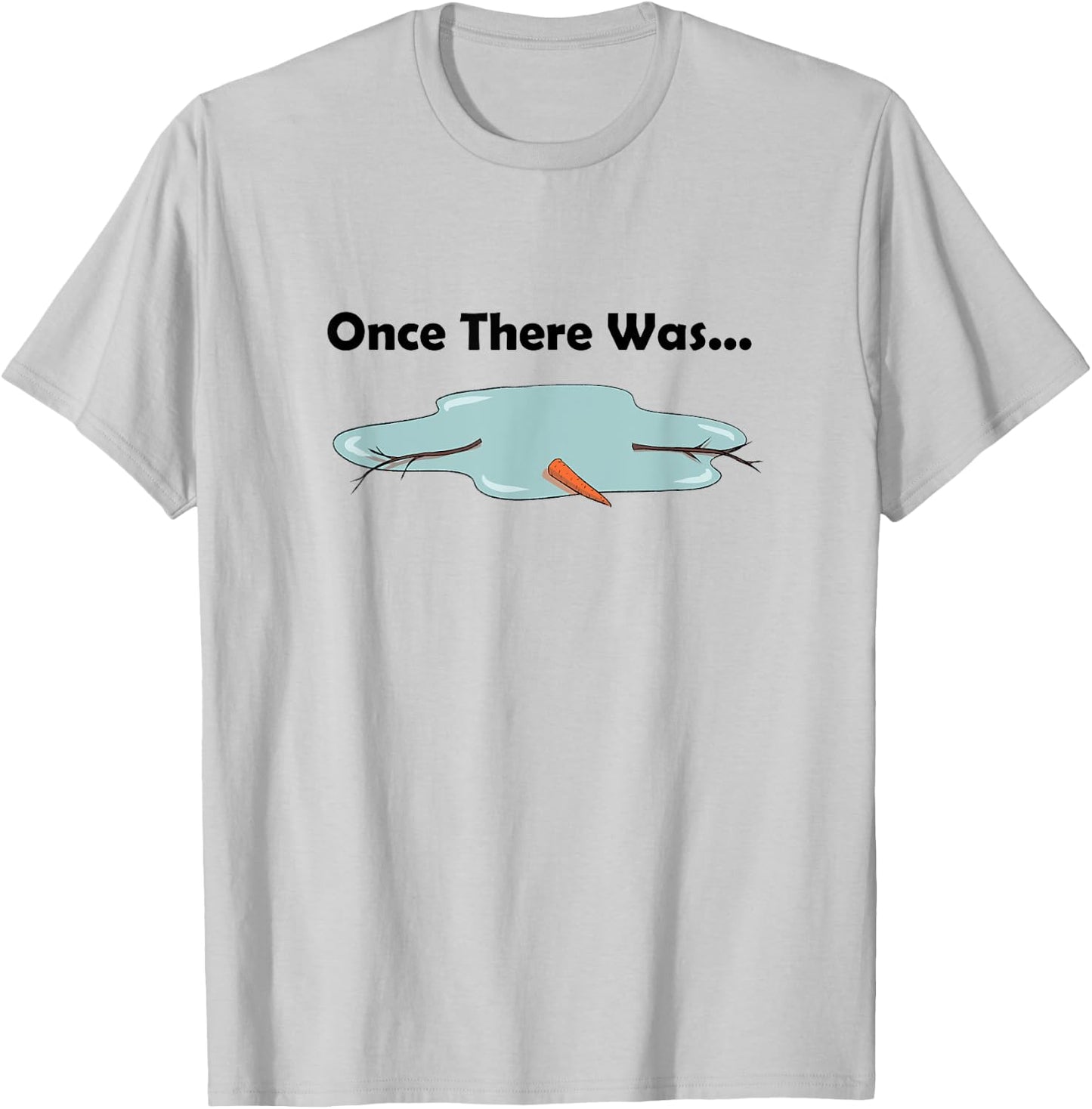 Once There Was a Snowman Funny LDS Primary Song T-Shirt - T-Shirt | Ash