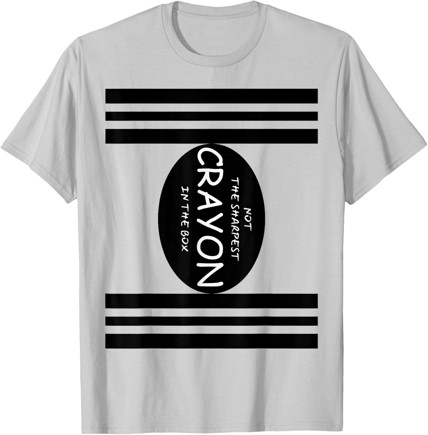 Funny Not The Sharpest Crayon In The Box Halloween Couples T-Shirt - T-Shirt | Ash