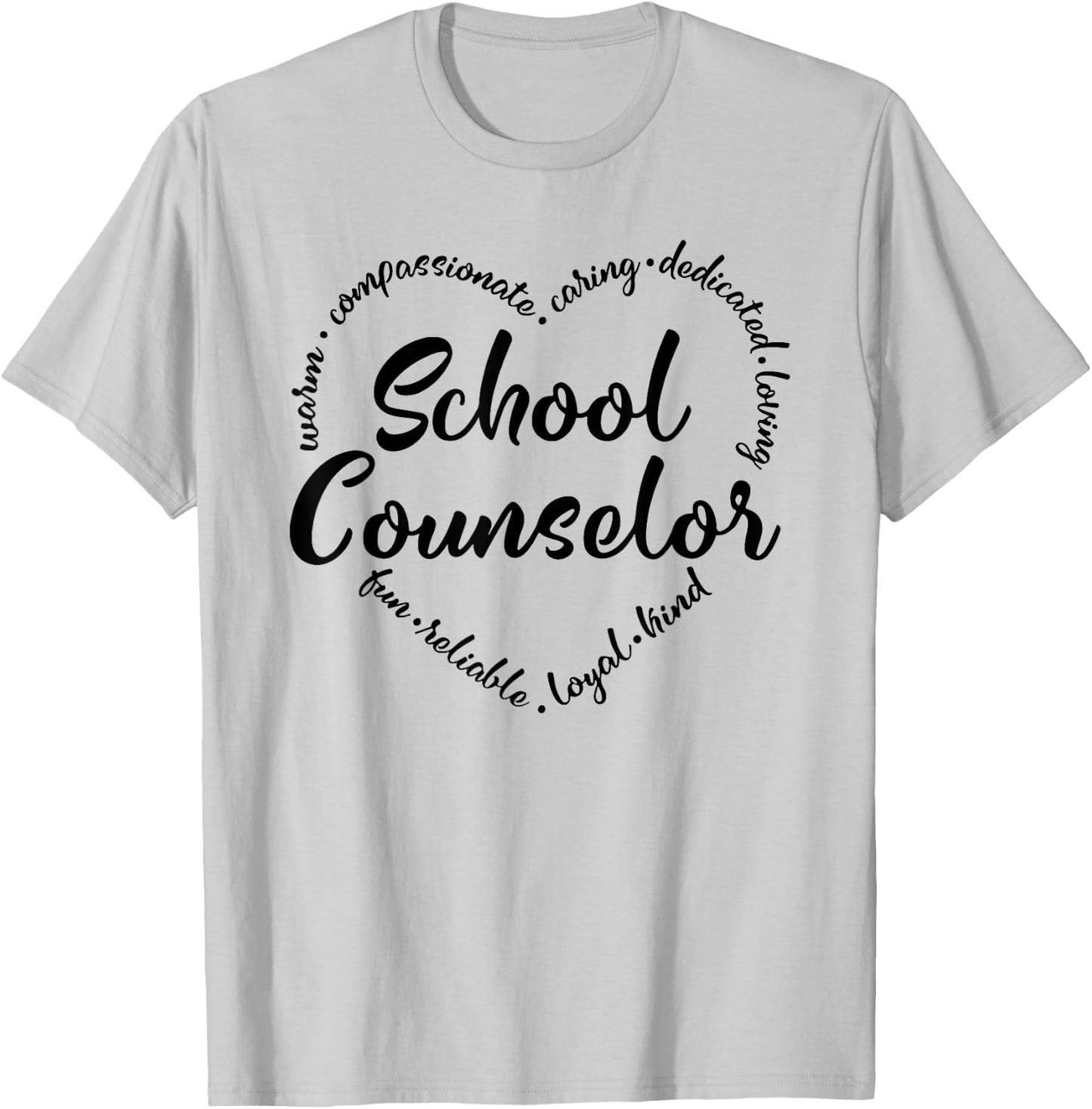 School Counselor Guidance Counselor Schools Counseling T-Shirt - T-Shirt | Ash