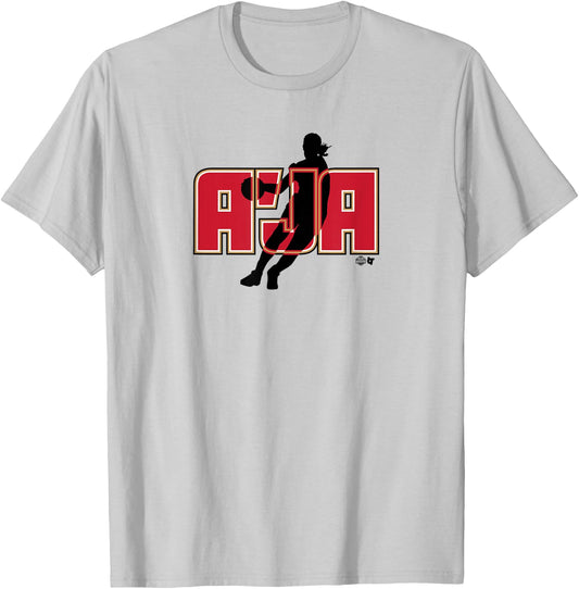 A'ja Wilson: A'JA - Las Vegas Basketball T-Shirt - T-Shirt | Ash