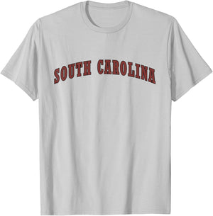South Carolina State Athletic Sports T-Shirt - T-Shirt | Ash
