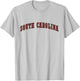 South Carolina State Athletic Sports T-Shirt - T-Shirt | Ash
